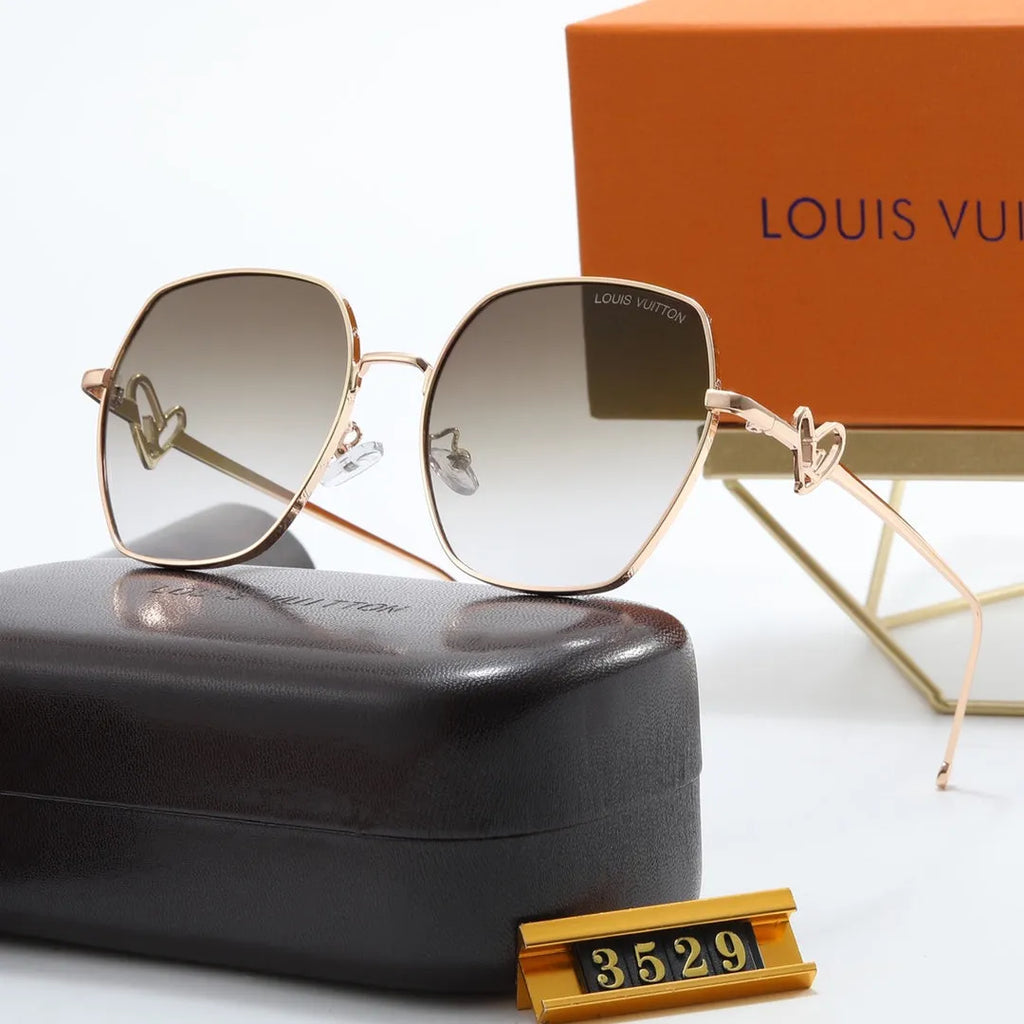 Fashionable Four-Leaf Clover Flat Sunglasses L857