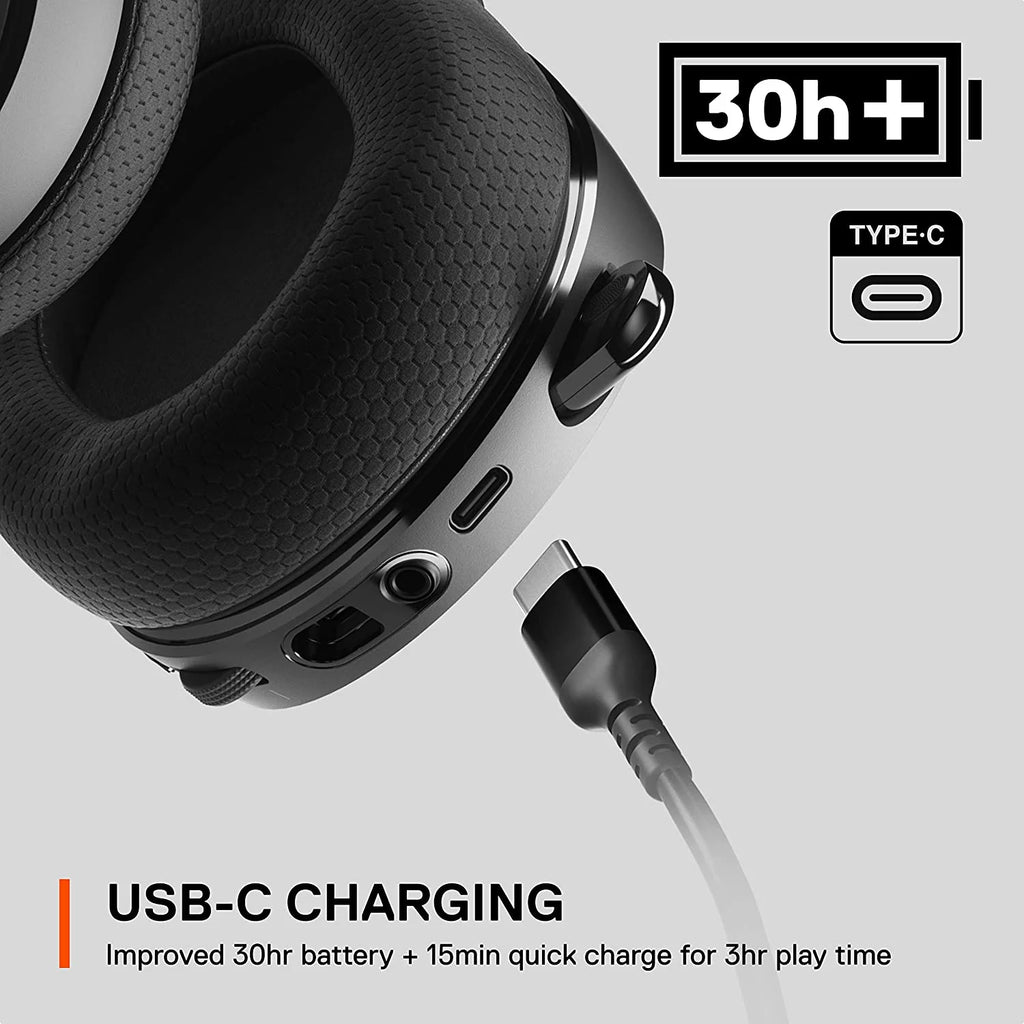 Wireless Gaming Headset Black L1504