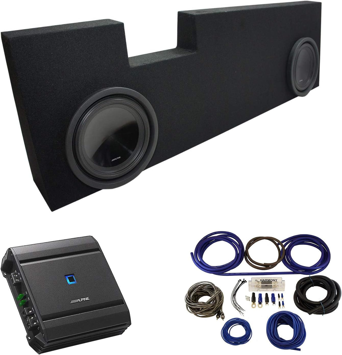 Dual 10 Sub Box Enclosure Package L166