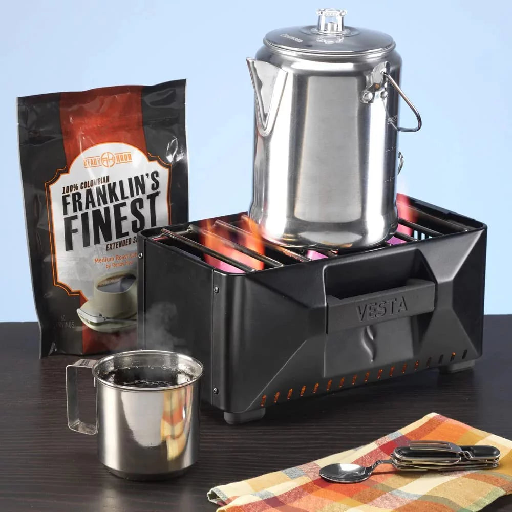Compact Self-Powered Camping Heater & Stove A213