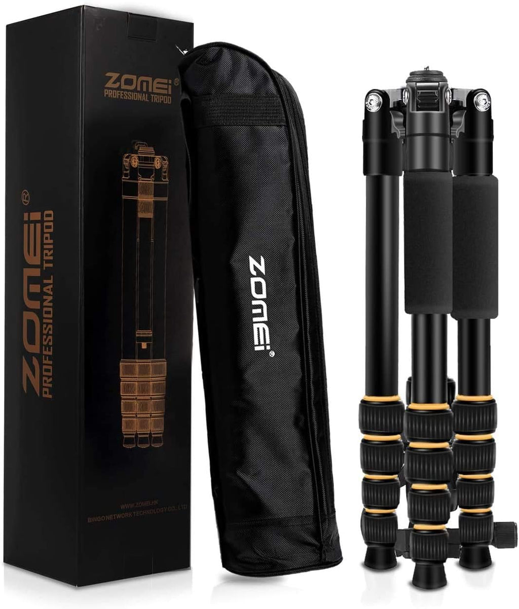 Camera Tripod with Ball Head Quick Release Plate and Carrying Case Y706011