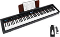 88 Key Weighted Portable Digital Piano with Sustain Pedal V612