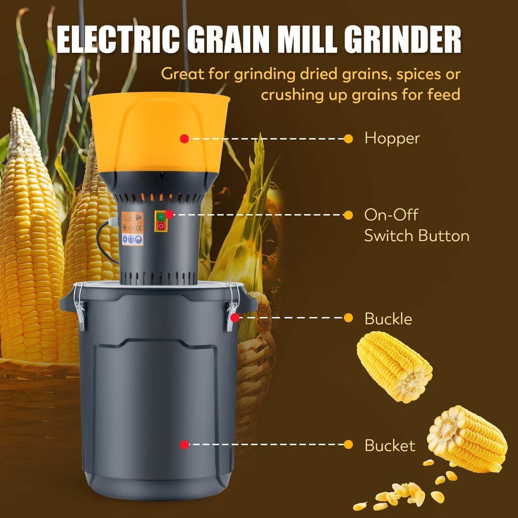 Electric Corn Grain Grinder 110V I6395