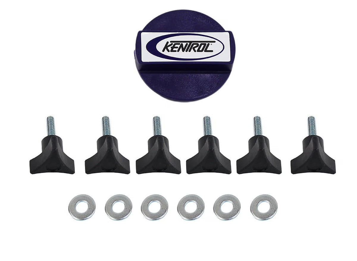 Hardtop Screws Textured Black V9662