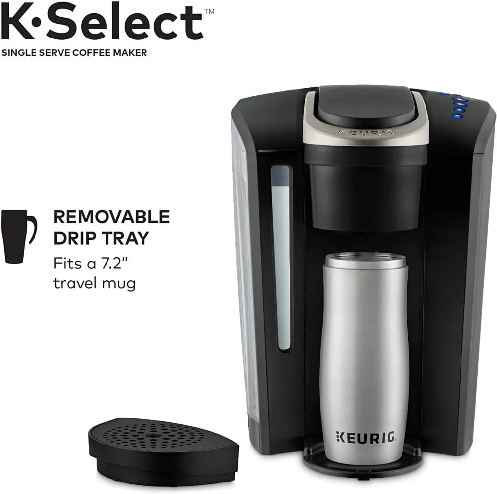 Single Serve K-Cup Pod Coffee Maker, Matte Black H818