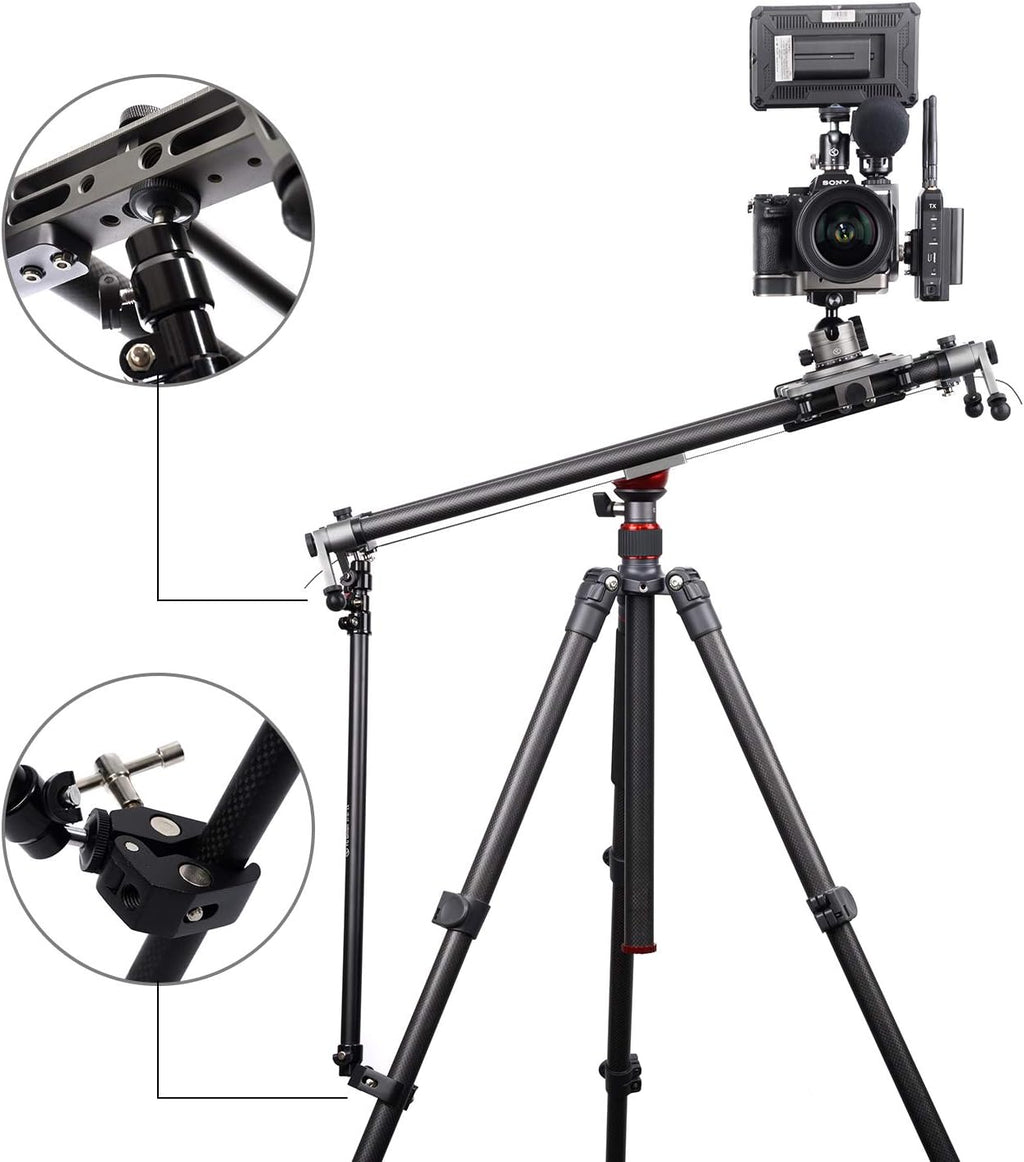 Onion Camera Slider Support Arm Stabilizer, Tripod Support Arms, Lightweight, Adjustable Length, Pack of 2 S81399