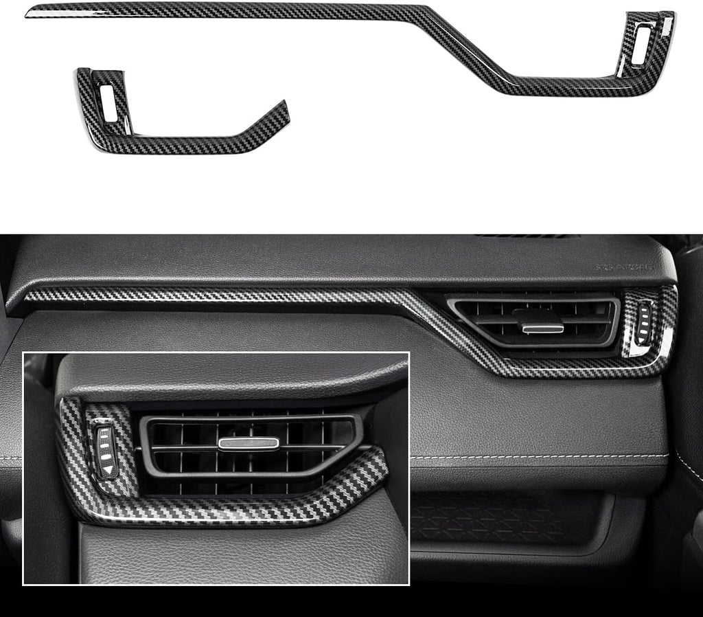 Carbon Fiber Gear Shift Box Panel Trim Cup Holder Cover O250368