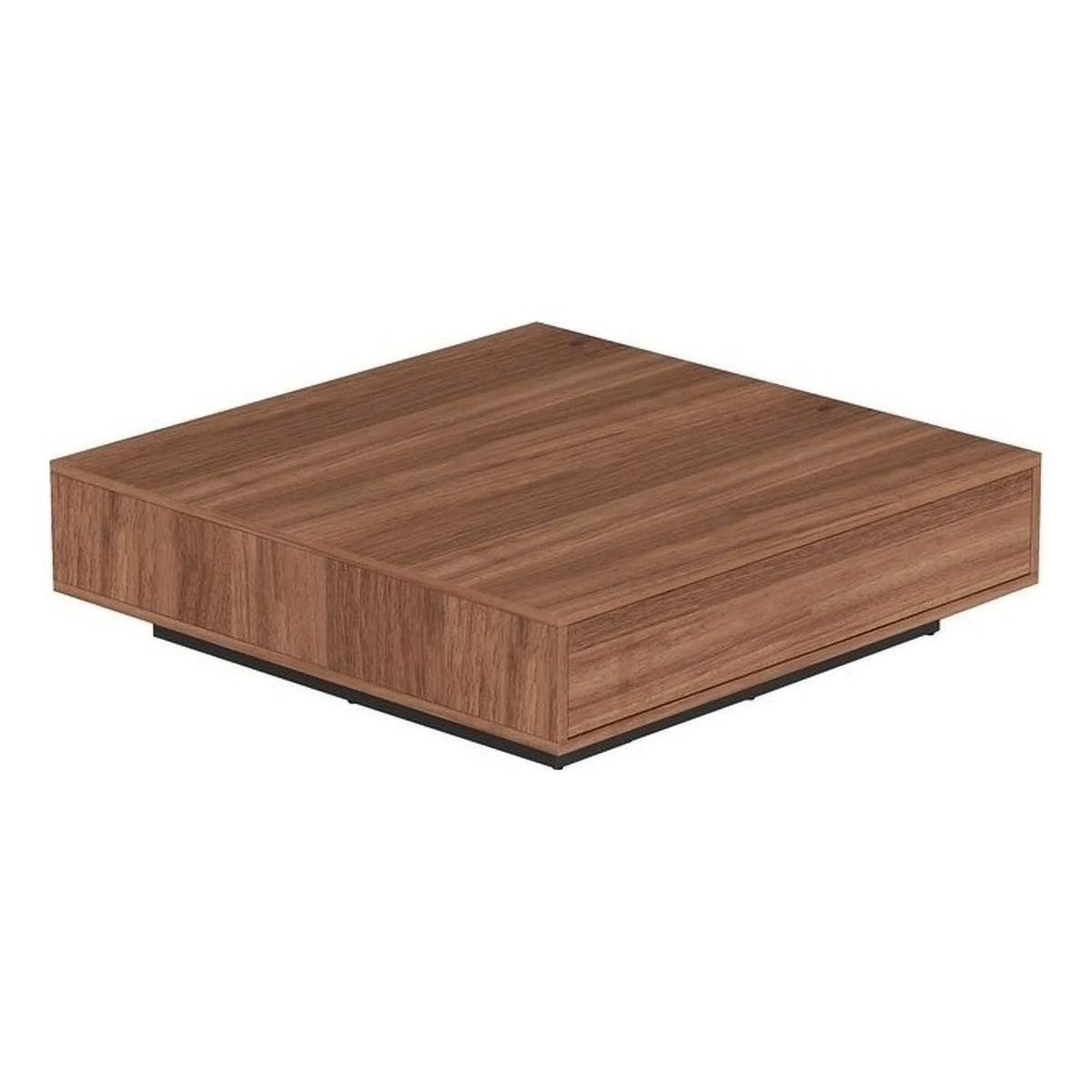 2-Piece Walnut Cocktail Table and Lamp Table Set E4691