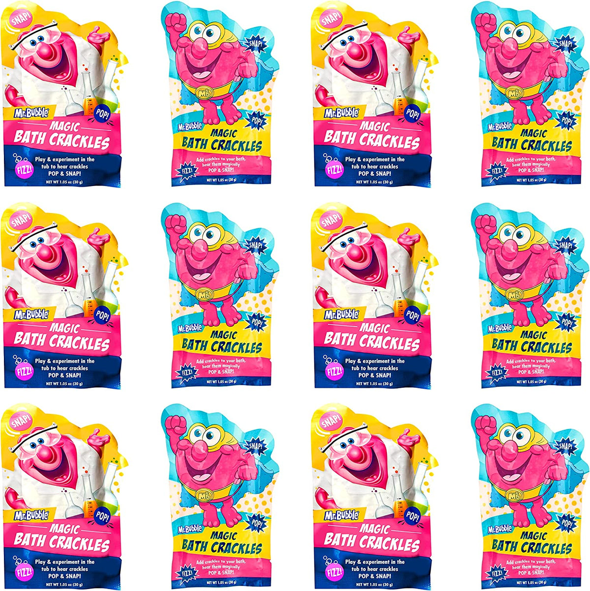 Magic Bath Crackles, 1 Oz Each, Pack Of 12 M1073