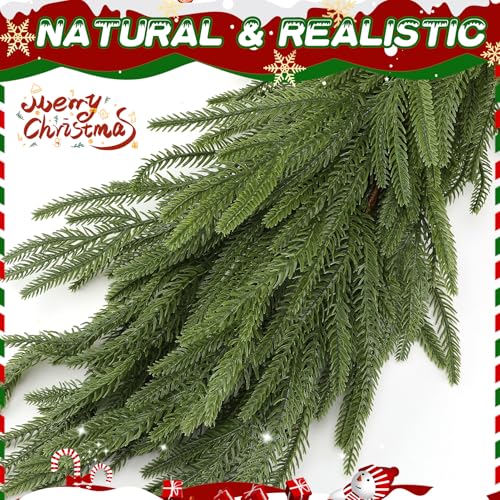 12ft Realistic Artificial Pine Cedar Garland R79730