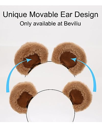 Deer Antler Headband 4 Pack Fluffy Reindeer Antlers H275