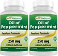 Peppermint Oil 250 mg 120 Capsules Pack of 2 G77479