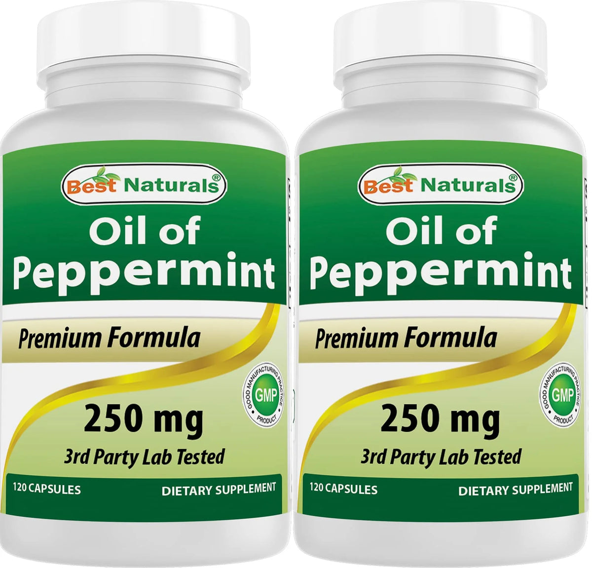 Peppermint Oil 250 mg 120 Capsules Pack of 2 G77479