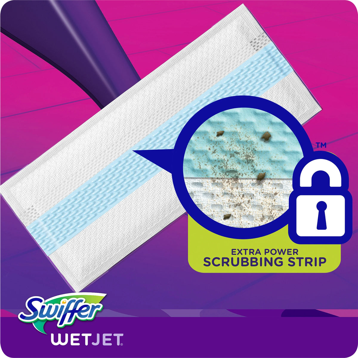 WetJet Extra Power Mopping Pads 30 ct I10156