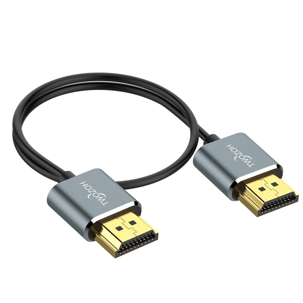 Ultra-Thin HDMI to HDMI Cable 5FT, Flexible HDMI 2.0 Cord Q6842