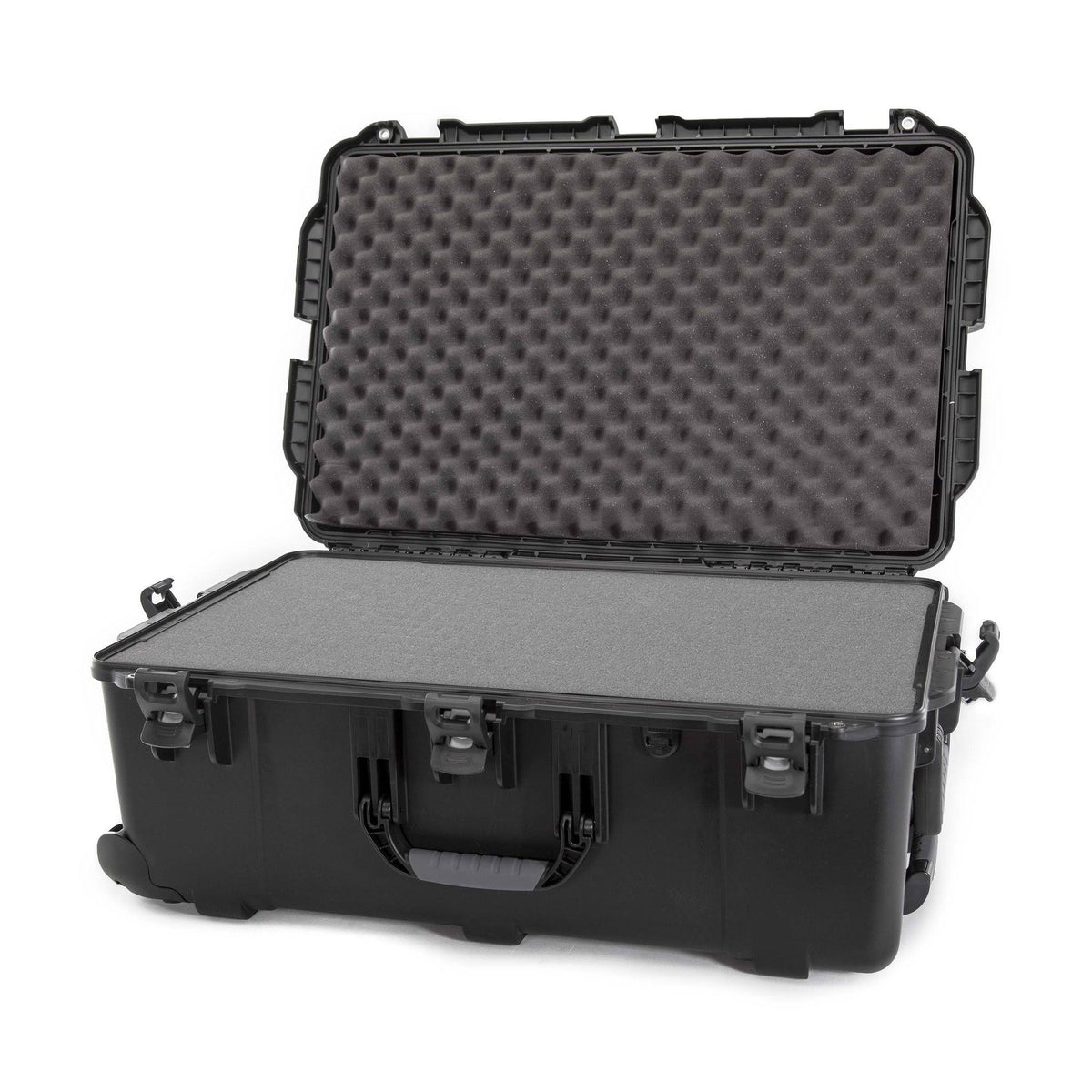Black Waterproof Wheeled Hard Case with Foam Insert B969275