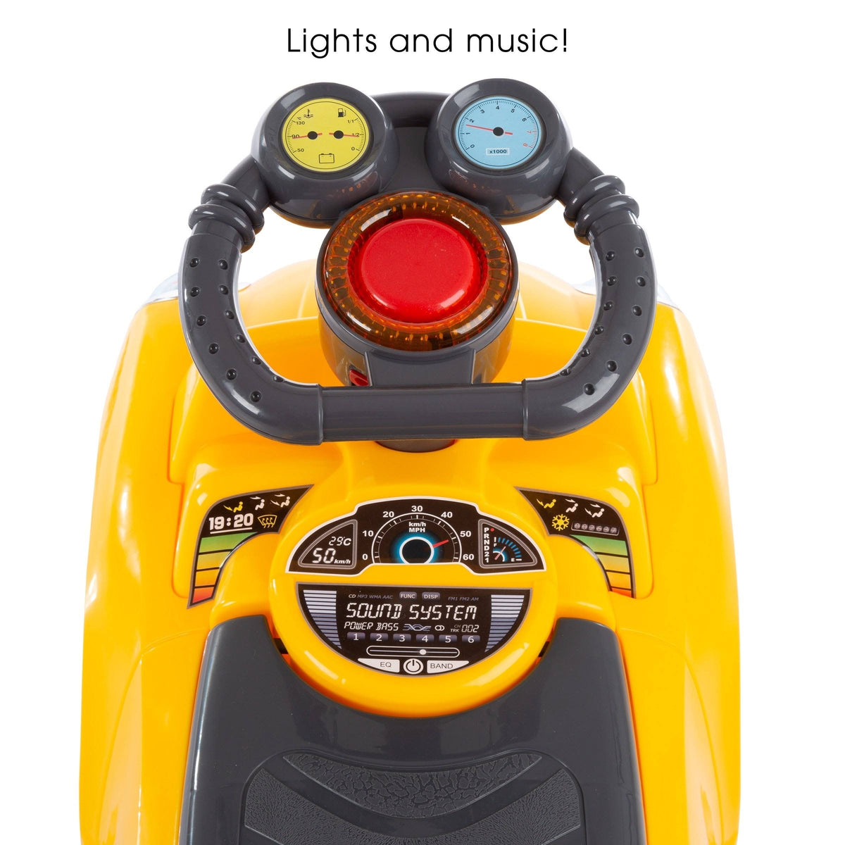Yellow Ride-On Toy Car A27526