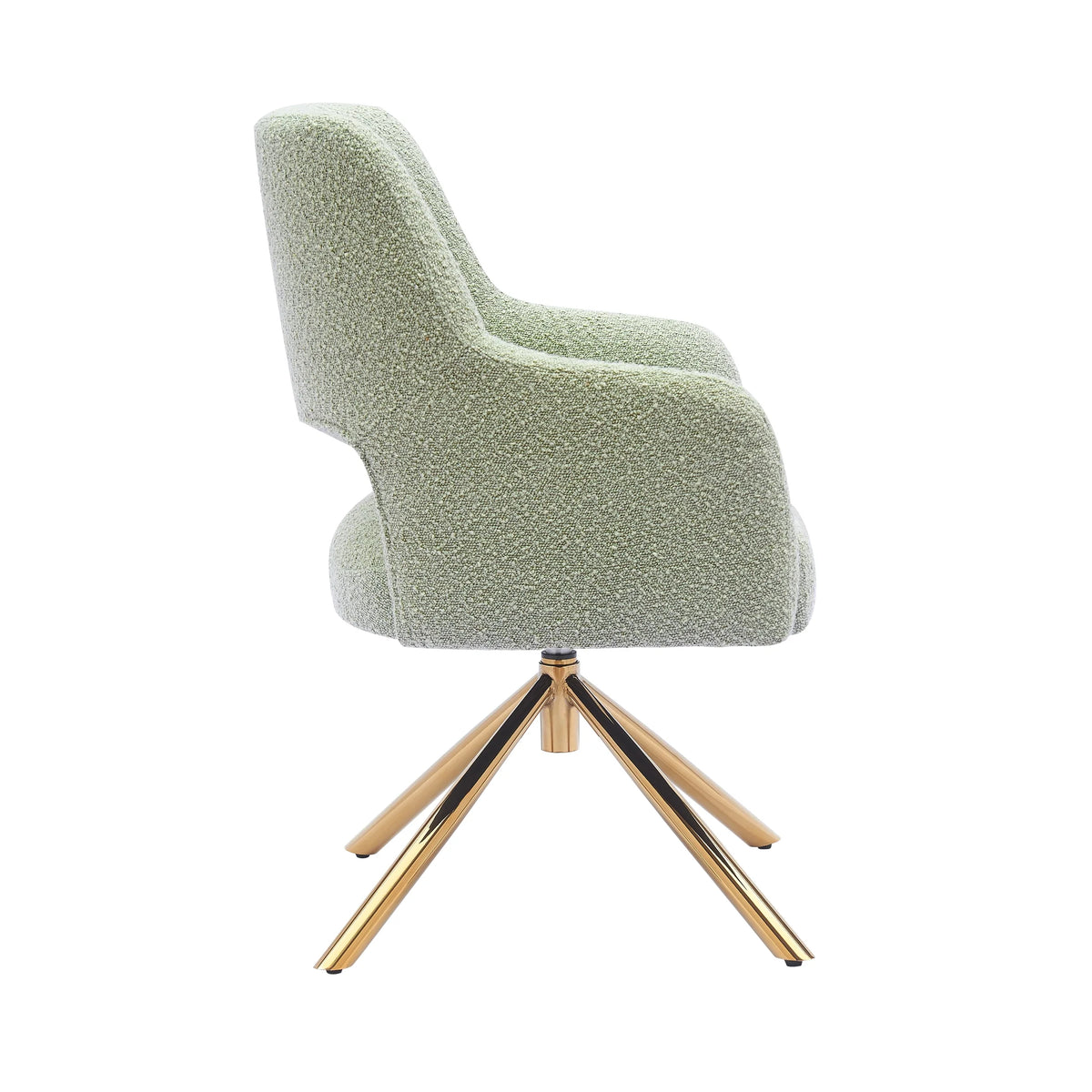 Desert Sage Boucle Accent Arm Chair X69545