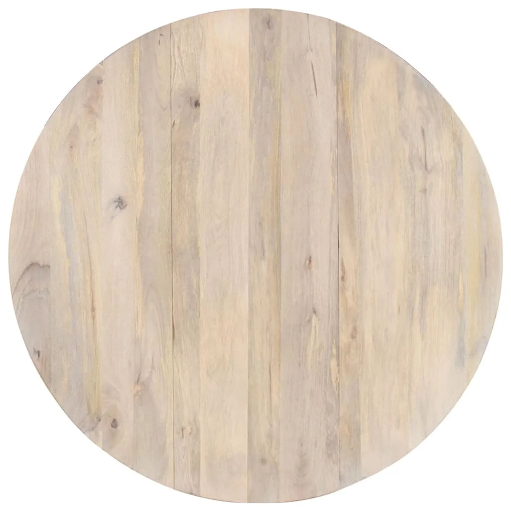 Round Solid Mango Wood Dining Table N96040