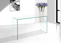 Transparent Tempered Glass Console Table G187751