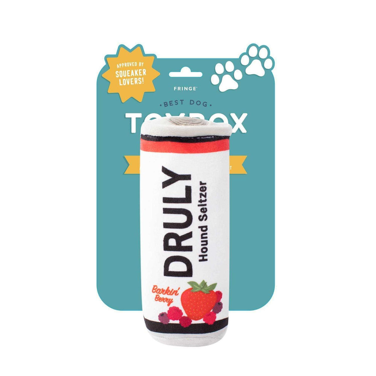 Druly Barkin' Berry Dog Toy C50825