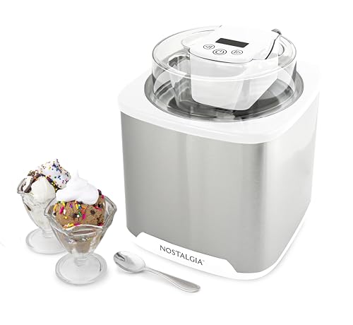 2-Quart Electric Ice Cream Maker with Digital Controls B391157