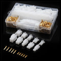 580 PCS 2.8mm 2 3 4 6 9 Pin Wire Cable Connector Terminal with Storage Box N957