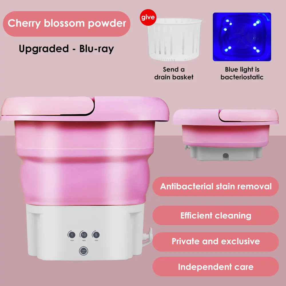 Foldable Portable 4.5L Mini Washing Machine K73776
