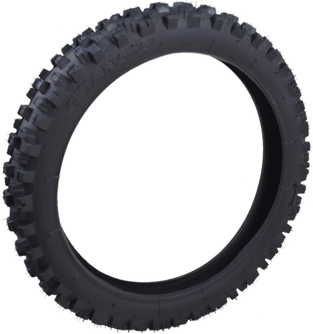 60/100-14 14'' Knobby Tire With Tube Pack of 2 F3698