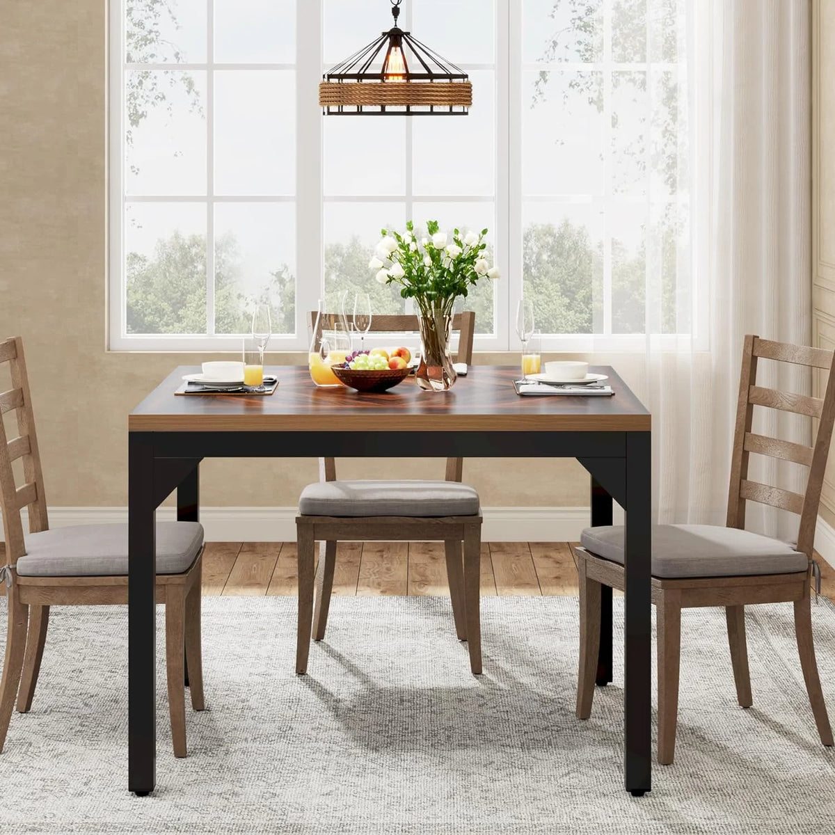 Square Dining Table for 4 F178