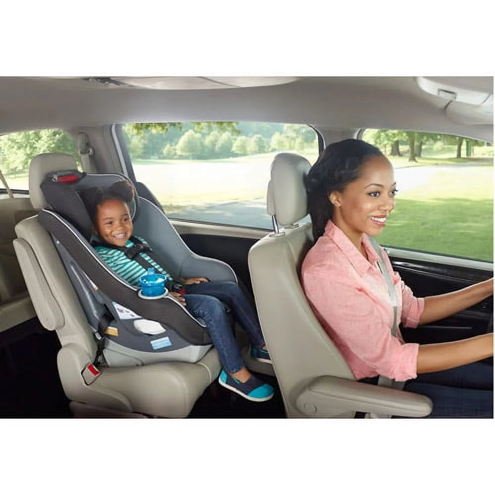 Black Carbon Convertible Car Seat L48146