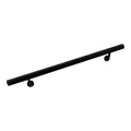 Aluminum Wall Handrail with Mounts, 12& Length, Black Sand K869225