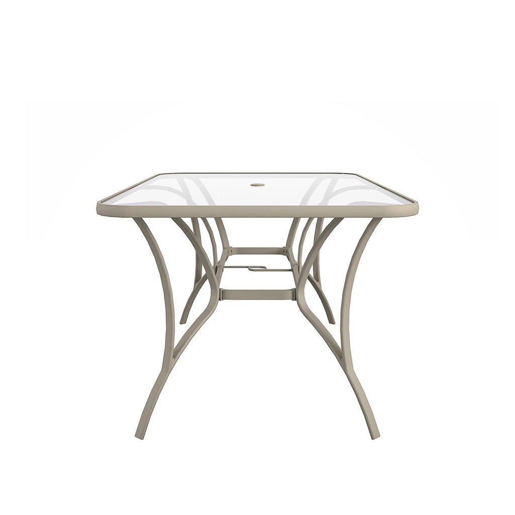 Dark Gray Steel Patio Dining Table D614