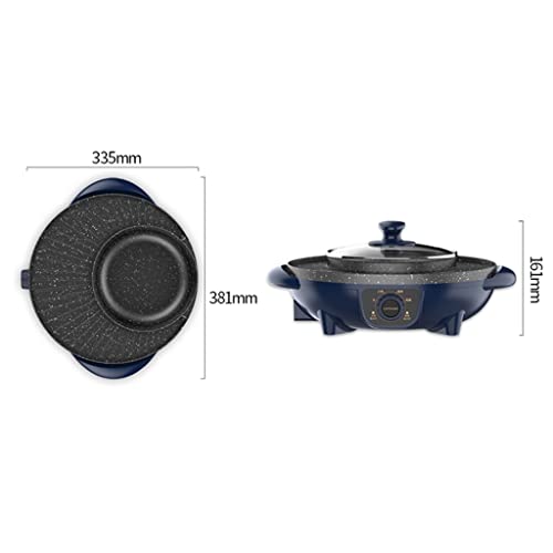 Non-stick Electric Hot Pot Barbecue J455