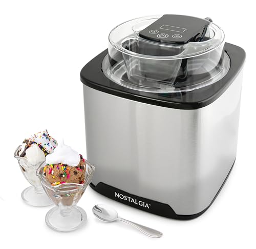 2-Quart Electric Ice Cream Maker with Digital Controls B391157