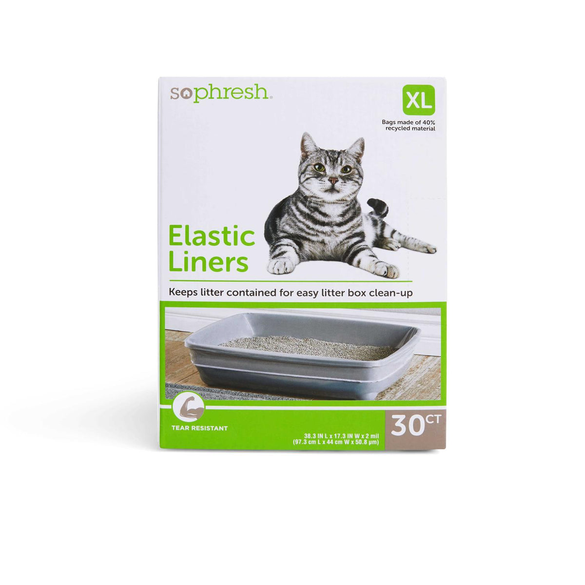 Elastic Litter Liners for Cats Y94289