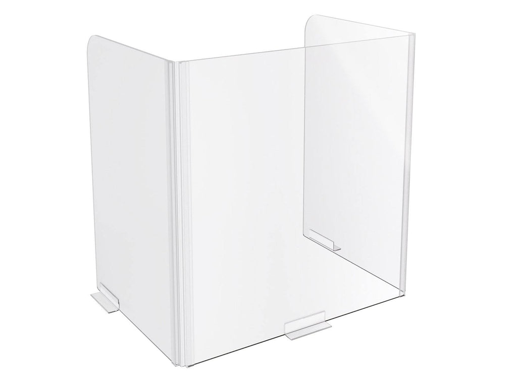 3-Sided Clear Acrylic Wellness Screen N697