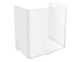 3-Sided Clear Acrylic Wellness Screen N697