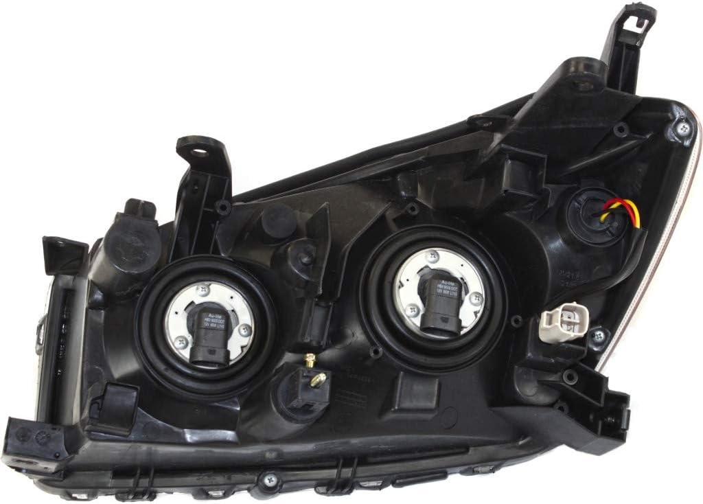 2009 2012 Toyota RAV4 Headlight Assembly Passenger Side with Bulbs K614
