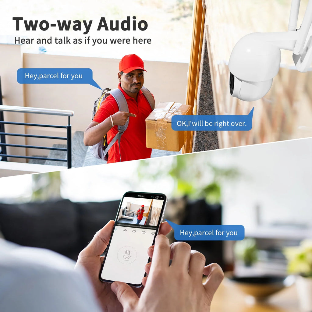 4MP Wireless Wifi Security Camera Outdoor with Full Color Night Vision G3859