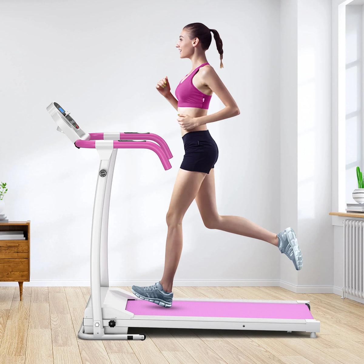 800W Folding Electric Treadmill K69266