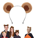 Deer Antler Headband 4 Pack Fluffy Reindeer Antlers H275