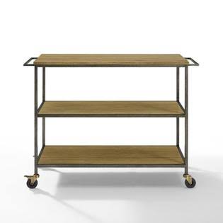 Washed Oak Kitchen Cart H37997