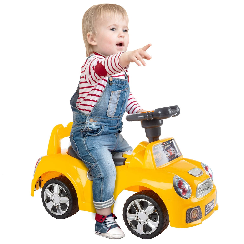 Yellow Ride-On Toy Car A27526