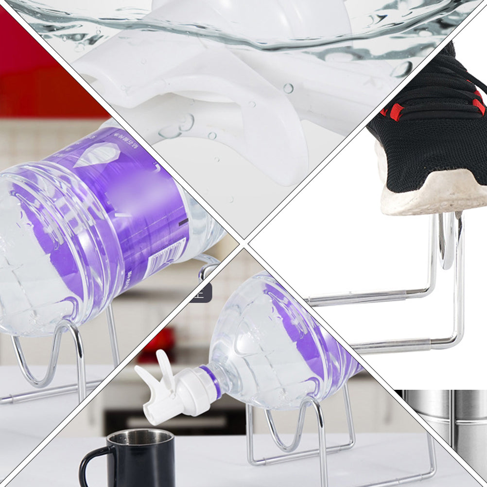 2Pcs 5L Water Jug Racks Water Bottle Stand V285643
