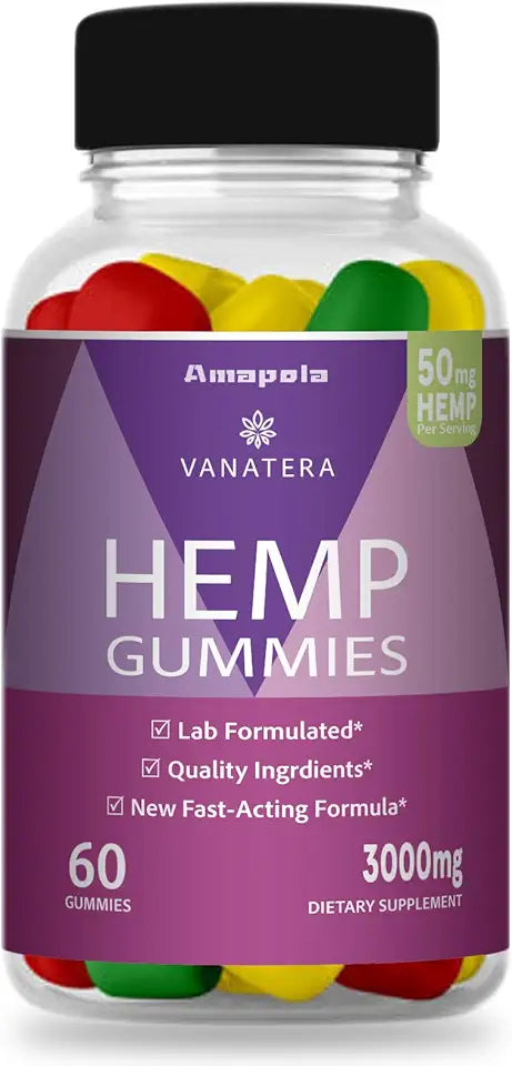Hemp Gummies 60 Gummies K1994