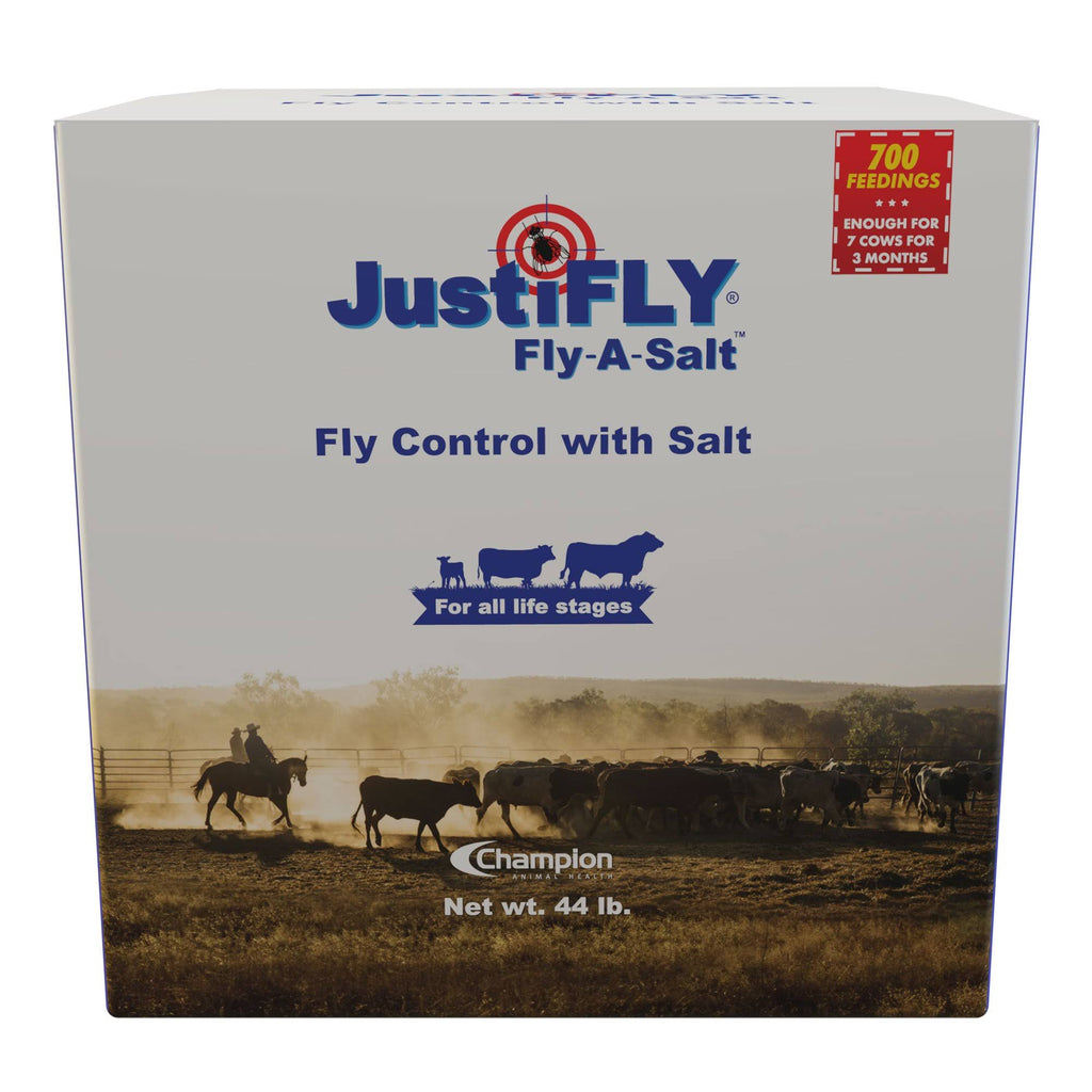Cattle Fly Control Salt Block, 44 lb C389