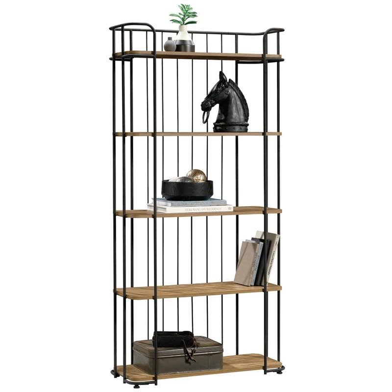5 Shelf Metal Bookcase E428963