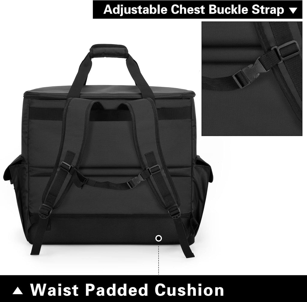 Black PC Backpack Carrying Case S38646