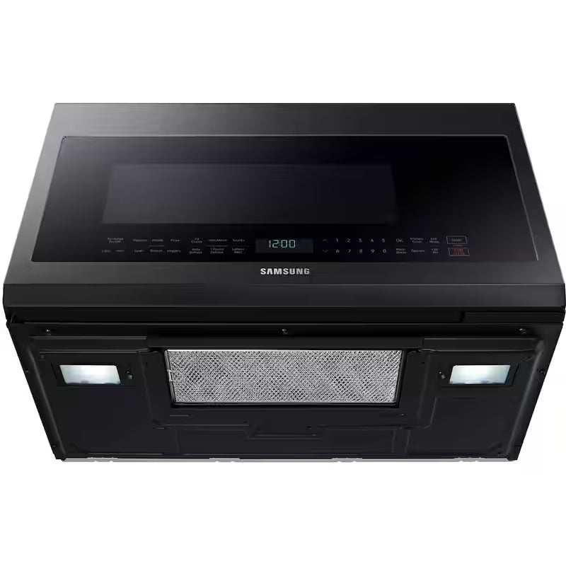 2.1 cu. ft. Over the Range Microwave in Black Stainless A719275